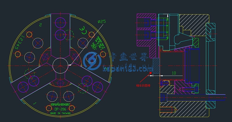 液压卡盘